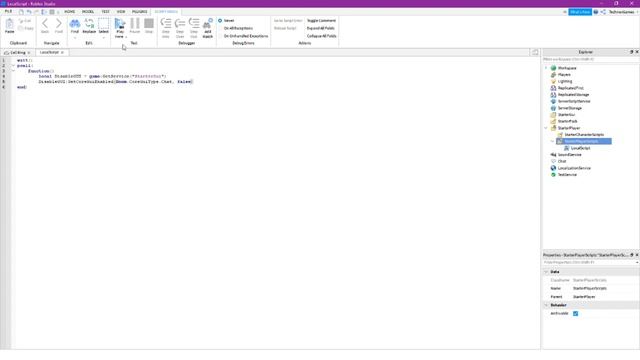 How to Disable CoreGui | Remove Roblox GUI | Roblox Scripting Tutorial смотреть онлайн