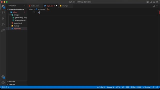Build An AI Image Generator Using OpenAI (Dall-E) API - The Front-end смотреть онлайн