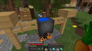 ТАЙНА СКРЫТОГО ОСТРОВА! БАФФИ НАШЛА ПИРАТСКУЮ ДЕРЕВНЮ на ОДНОМ БЛОКЕ В ОКЕАНЕ МАЙКРАФТ! 12 ЧАСТЬ