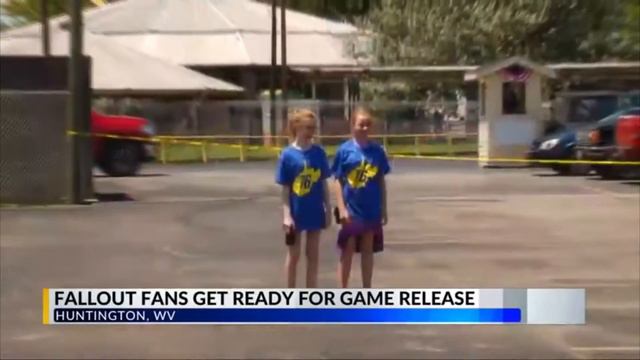 FALLOUT 76 - WEST VIRGINIA FANS CELEBRATE AT CAMDEN PARK!! смотреть онлайн