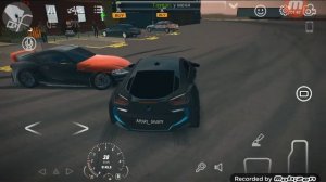 драг настройка на BMW i8 в кар паркінг