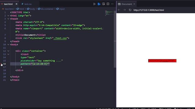 Invalid Input shake animation in HTML and css using regular expressions and :invalid selector смотреть онлайн