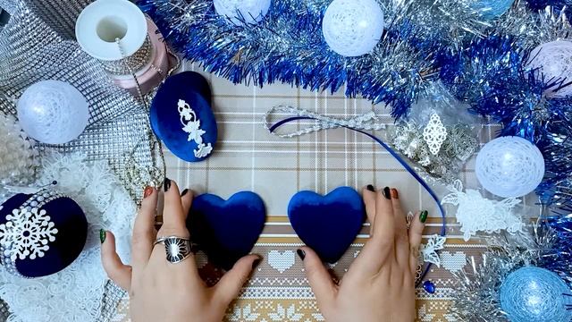 Новогодние ЁЛОЧНЫЕ ИГРУШКИ своими руками из подручных материалов DIY CHRISTMAS ORNAMENTS 2022 смотреть онлайн