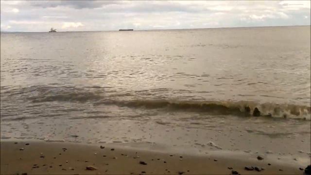 Волны на Волге. Футаж для видеомантажа смотреть онлайн