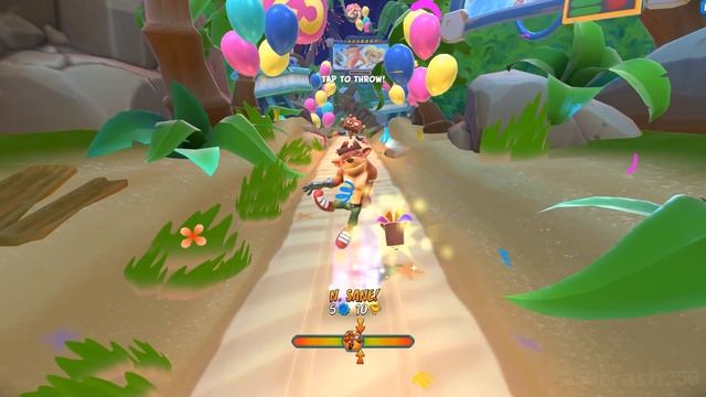 Crash Bandicoot: On the Run! Crunch Crash - Inferno Fake Crash's Gang смотреть онлайн