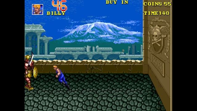 Double Dragon 3 - The Rosetta Stone (ARCADE) - Прохождение на аркадном автомате (MAME) смотреть онлайн