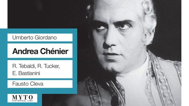 U.Giordano "Andrea Chenier" (26/03/1960, MET) - Richard Tucker, Renata Tebaldi, Ettore Bastianini смотреть онлайн