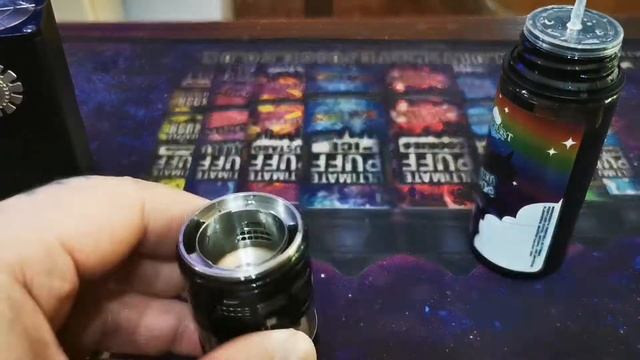 Steam Crave Ragnar RDTA Wicking Tutorial on the Titan V1.5 Mod смотреть онлайн