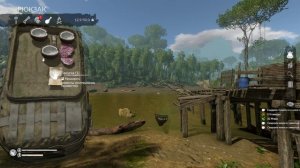 Гайд по выживанию в Green Hell. Быстрая добыча еды и постройка базы. #1