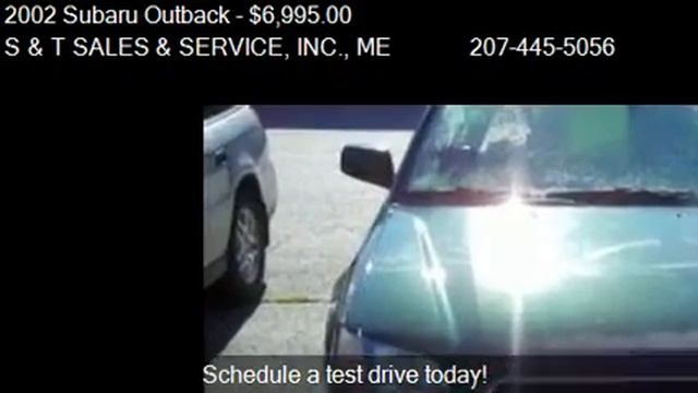 2002 Subaru Outback Limited - for sale in SOUTH CHINA, ME 04 смотреть онлайн