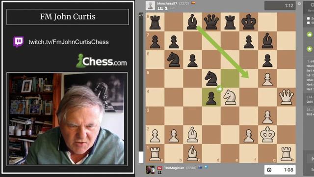 ChessBattle-NoGuts-NoGlory!TheMagician V Monchess97 2272 (Spain) смотреть онлайн