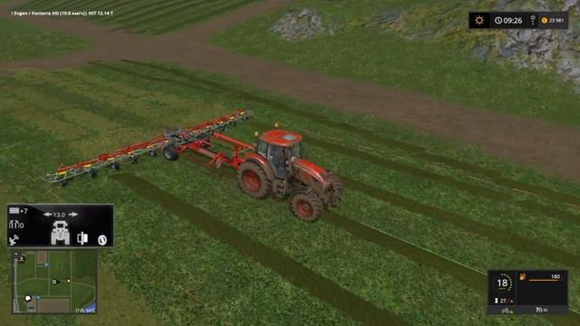 Farming Simulator 17 - ч.2 Заготовка сена. смотреть онлайн