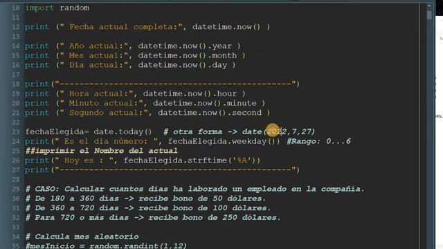 PYTHON PARA NOVATOS :: V36 - Módulo Datetime en Python смотреть онлайн