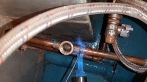 КАК ВПАЯТЬ МЕДНЫЙ ТРОЙНИК | ПРИПОЙ И ФЛЮС ДЛЯ ПАЙКИ Sanha#своимируками