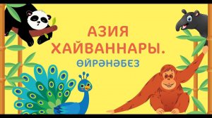 Бәби сүз: Азия хайваннары / Животные Азии / Asian animals