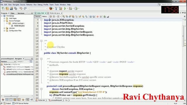How to run "Servlets" using Netbeans смотреть онлайн