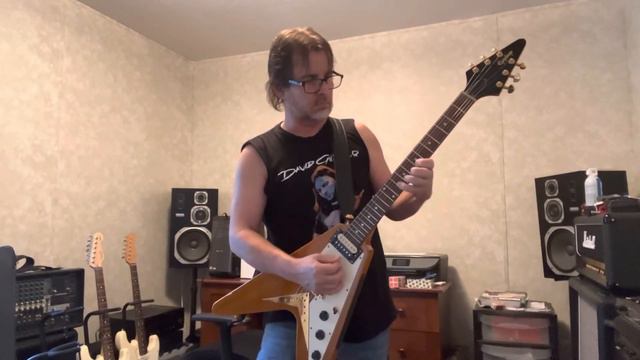 Lindy Fralin Modern PAF’s on my Epiphone 1958 Flying V Reissue смотреть онлайн