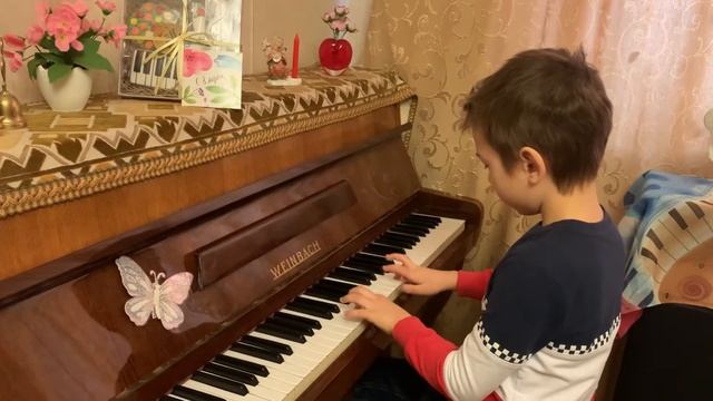 Vitya. Ганон Упр №1 двумя руками смотреть онлайн
