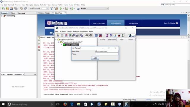 Cara Menggunakan BookTrading dengan JADE смотреть онлайн