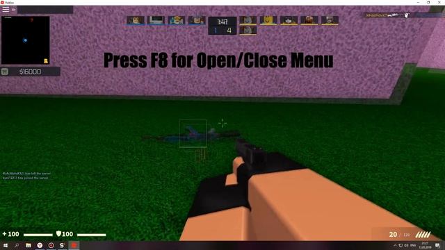 Unlimited money , Kill all , Free pastebin script Roblox Counter Blox script смотреть онлайн
