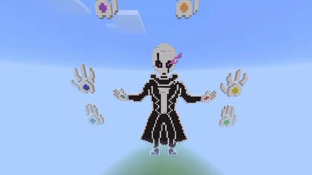 magical giant pixel art of W.D. Gaster смотреть онлайн