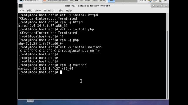 Installation et Configuration LAMP (Linux, Apache, MySQL, PHP) FEDORA 27 شرح смотреть онлайн