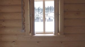 Баня 4х6 с Верандой | Баня из оцилиндрованного бревна | Обзор бани из Бревна