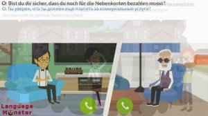 Немецкий язык. Диалог на немецком. Снять квартиру.