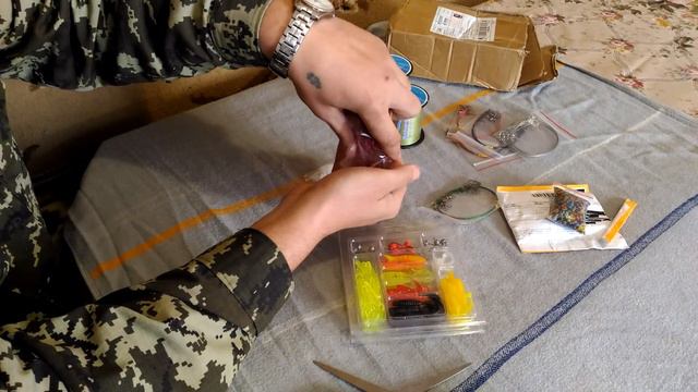 Посылка (прибамбасики для рыбалки) с Китая 2017 смотреть онлайн