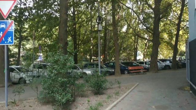 Обзор двора в ЖК Иолит г. Алушта смотреть онлайн