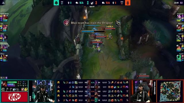G2 vs. KOI - Group Stage | LEC Spring Split | G2 Esports vs. KOI | Game 3 (2023) смотреть онлайн