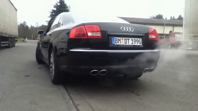 Audi A8 4.2 Sound Exhaust смотреть онлайн