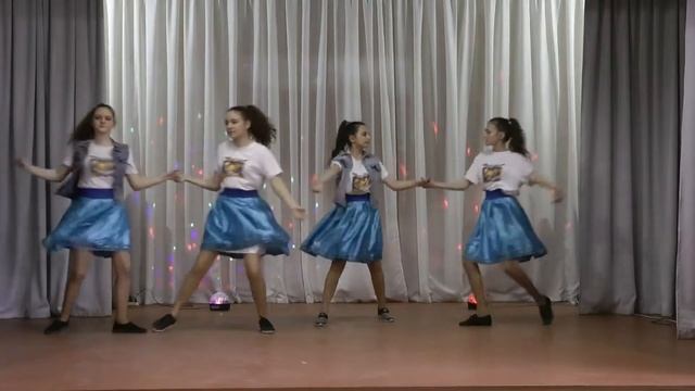 Танец "Ленинградский рок-н-ролл", хореографический ансамбль "Космос" МБОУ "Елань-Коленовская СОШ №2 смотреть онлайн
