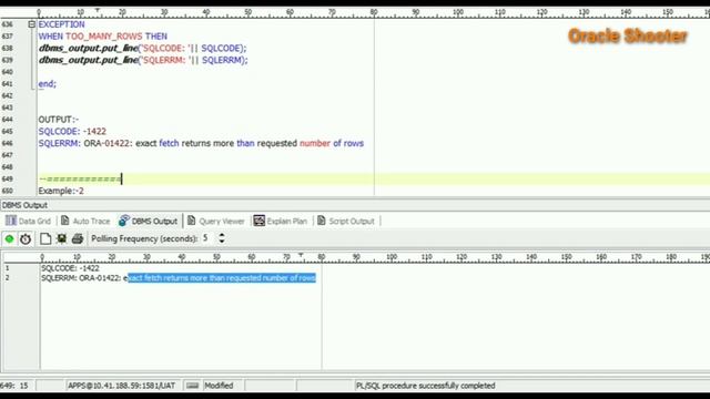 PL/SQL Tutorial #22: Why we use SQLCODE and SQLERRM in PLSQL смотреть онлайн