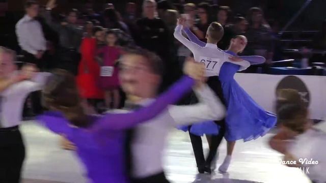 UDC 2018. Dancing couple № 677. Waltz смотреть онлайн