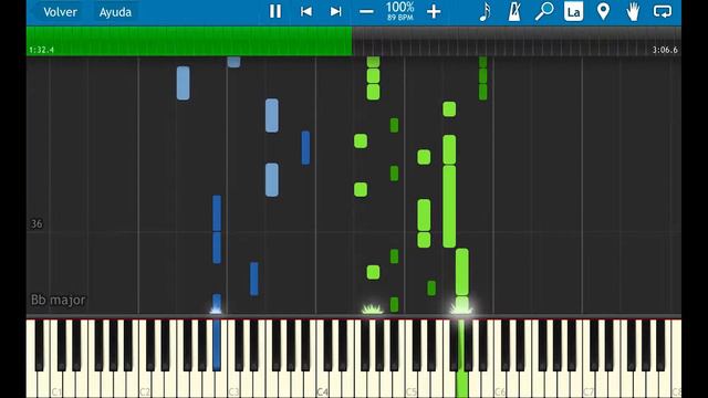 The Script - Hall of Fame | Synthesia Slow Piano Tutorial by James Morrison BCN смотреть онлайн