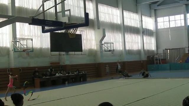 Павлодар Упражнение с лентой 26.02.2012.
