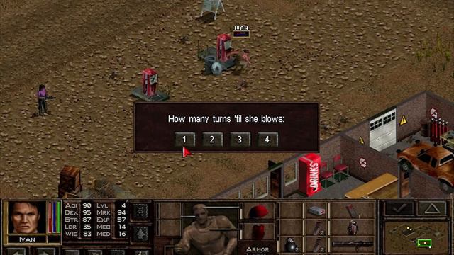 Having Fun in Jagged Alliance 2 Demoville смотреть онлайн