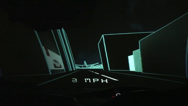 Nissan LEAF 3D Projection Mapping Virtual Drive смотреть онлайн