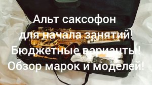 Саксофоны. Какой купить саксофон для начала? Обзор марок и моделей!| Мьюзик-Стор|#саксофон #купить