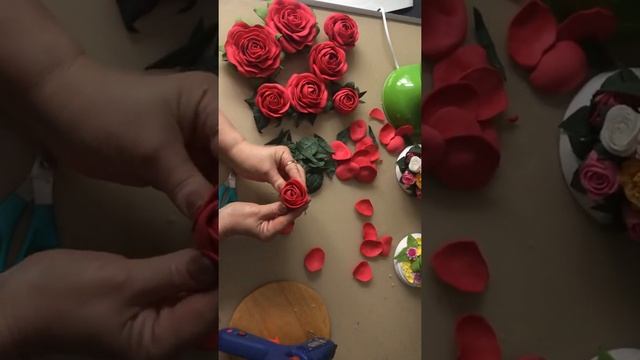 Делаем розу для картин смотреть онлайн
