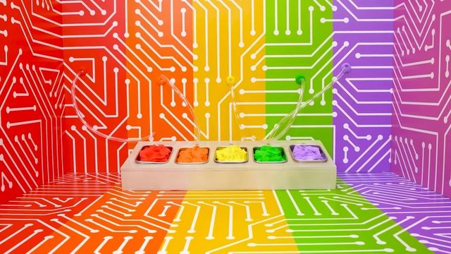 KiKi Monkey Has Fun In The DIY Colorful Lego Swimming Pool With Naughty Baby | KUDO ANIMAL KIKI