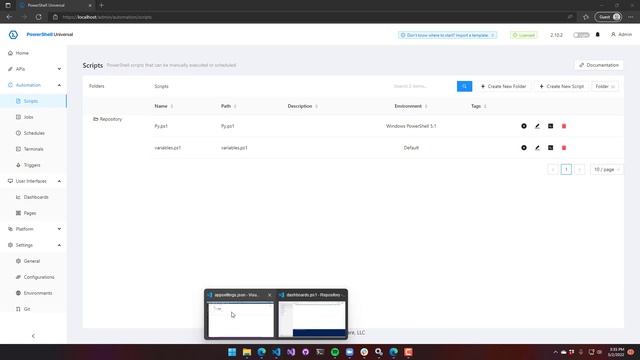 PowerShell Universal Training - Platform - Repository смотреть онлайн