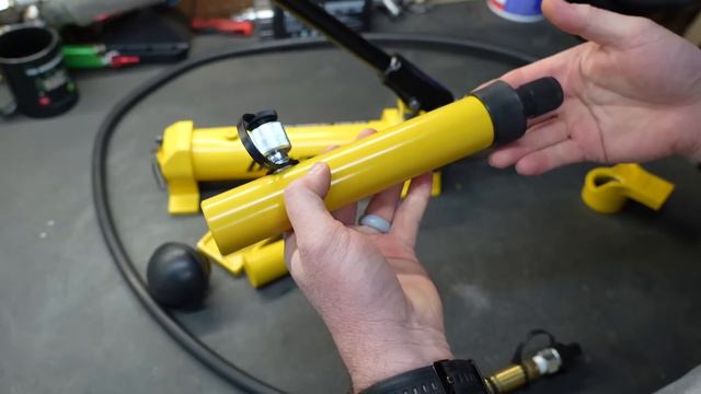 Daytona 4 Ton Professional Hydraulic Body Repair Kit Review, Hydraulic Ram Porta Power Kit NTDT смотреть онлайн