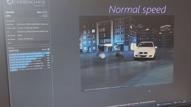 AMD Ryzen 3 2200G Cinebench R15 + AMD Radeon RX 580 смотреть онлайн
