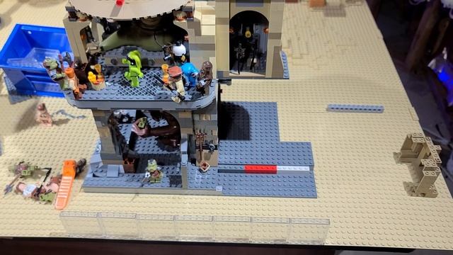 Lego Star Wars Tatooine MOC Build - Episode 47 - Jabba's Palace Continues! смотреть онлайн