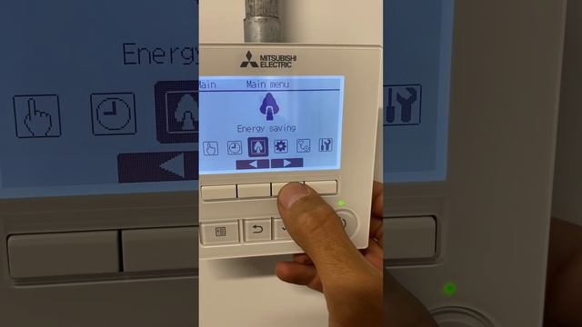 Mitsubishi Electric Filter reset PAR-40MAA Controller смотреть онлайн