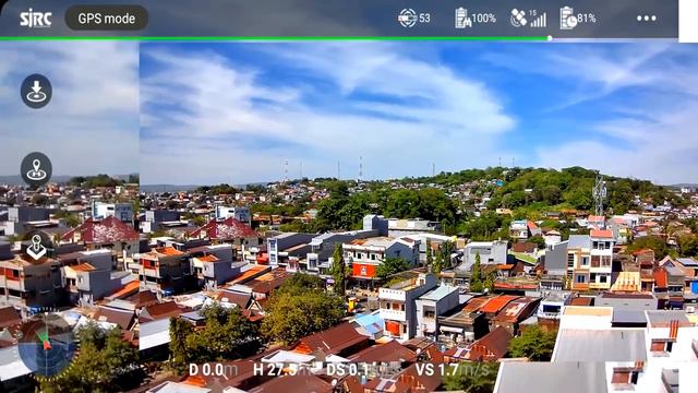 sjrc F7 PRO 4K flying in strong wind смотреть онлайн