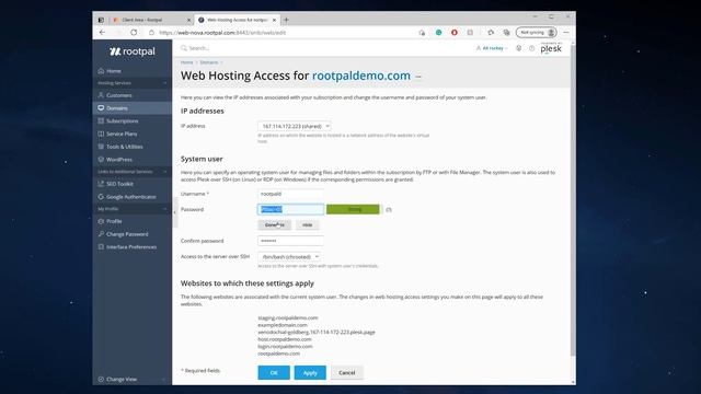 How to Enable Shell SSH in Plesk смотреть онлайн