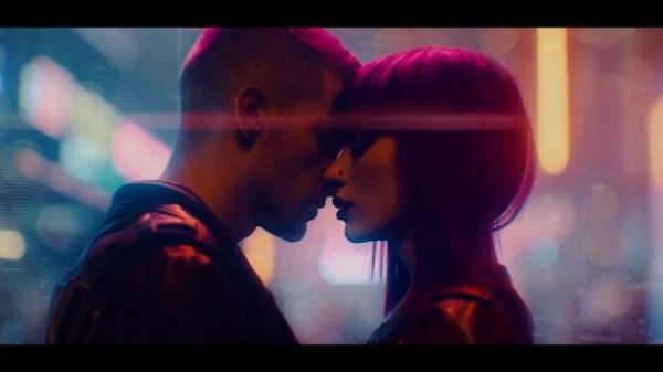 Cyberpunk Love Music | ESCAPE TO LOVE | Sci Fi ASMR Sleep Ambient | Blade Runner Love Story